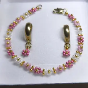 Sada Růženka - Náramek & Náušnice | Miyuki & Ocel