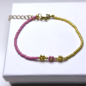 Náramek pro ženy Valentýn (Miyuki & Ocel)