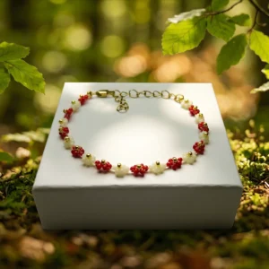 Náramek pro ženy Láska - Japonské korálky a ocel