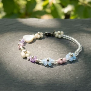 Květinový náramek pro děti - Ledová princezna