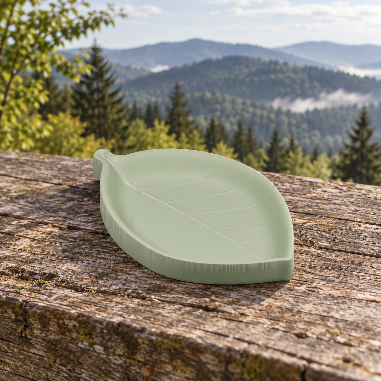 Lístek – miska na šperky Bellakvet design – vizualizace 3D modelu